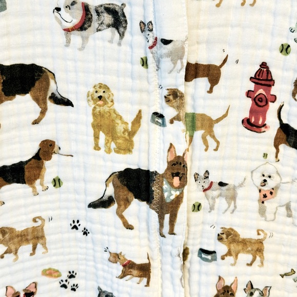 Little Unicorn Cotton Muslin Sleep Bag - Woof - EUC - Size Small - Picture 4 of 8